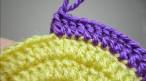 Секрет как прибавляю столбики с накидом при вязании ровного круга