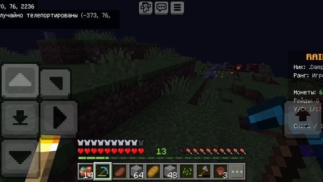 выживание на сервере Raidmine