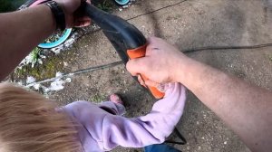 Отмываю триммер после покоса. Автохимия  Grass в деле. Stihl