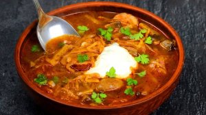 КАПУСТНИЦА Вкусный и Сытный Зимний суп из Квашеной КАПУСТЫ! Словацкая кухня! Вкусные Советы