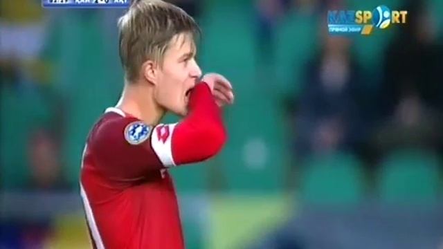 Футболист «Актобе» Егор Сорокин безнаказанно ударил ? смотреть онлайн