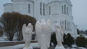 В Дивеево ч.4. Ангельский день. На Канавку. Трапеза в Серафимо-Дивеевском монастыре.