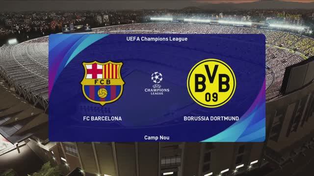 ЛЧ. Барселона - Боруссия Д. 2тур. Группа C.