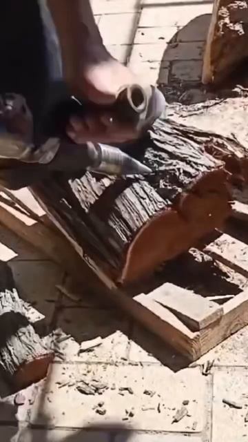 Обзор на насадку дровокол (сверло) для колки дров. От mas смотреть онлайн