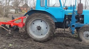 плуг Сергиенко А. Г.  Испытания.