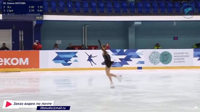 Алена НОСОВА КП Всероссийские соревнования на призы Ф смотреть онлайн