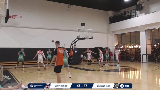 Спортмастер – Щёлково TEAM. Высшая лига. 7 тур. Весна 2024 смотреть онлайн