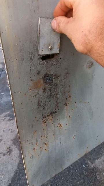 Закрывашка на замочную скважину. #самара #сварка #electrici