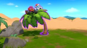 Вспыш и чудо-машинки | Спасательных операций и трансформаций Блейза и ЭйДжея в джунглях! | Nick Jr.