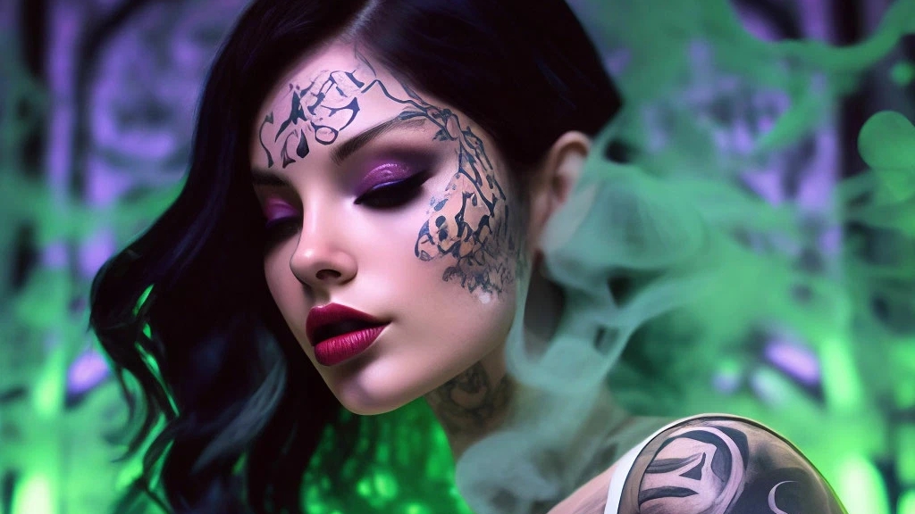 Секси девушки в татуировках смотреть онлайн