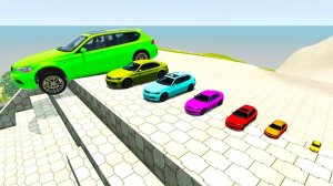 Машинки летают и прыгают! Развивающие мультики Машины помощники. Мультфильмы про машинки