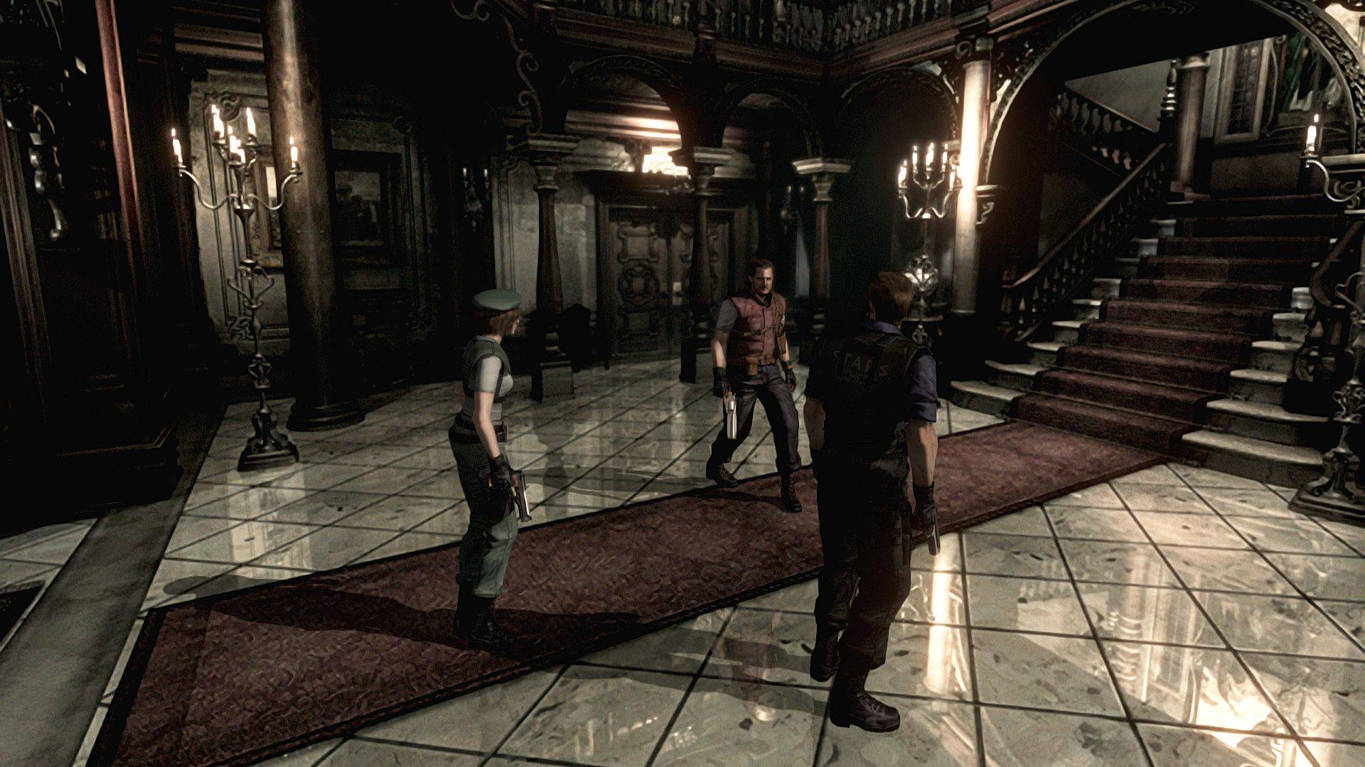 Прохождение Resident Evil - Biohazard HD REMASTER Part 1 Потерял оружие пока убегал от собак!