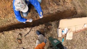 Забиваем штыревое заземление 9 метров