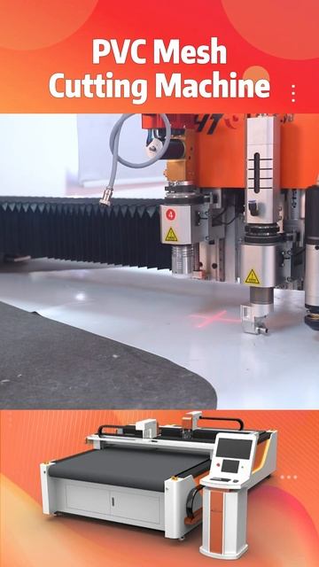 Цифровой резак с ЧПУ для сетки ПВХ смотреть онлайн