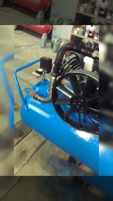 Компресор под пескоструй , compressor for sandblasting 1090 смотреть онлайн
