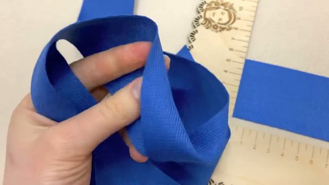 Лента киперная цв.темно-голубой-2, ш.50мм, хлопок-100% Арти смотреть онлайн