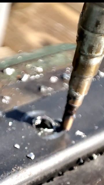 Как сделать сквозное отверстие в профильной трубе ?) #sh смотреть онлайн