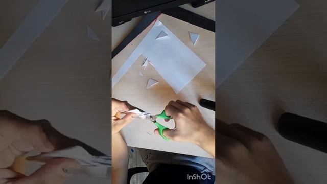 Как сделать сне снежинку