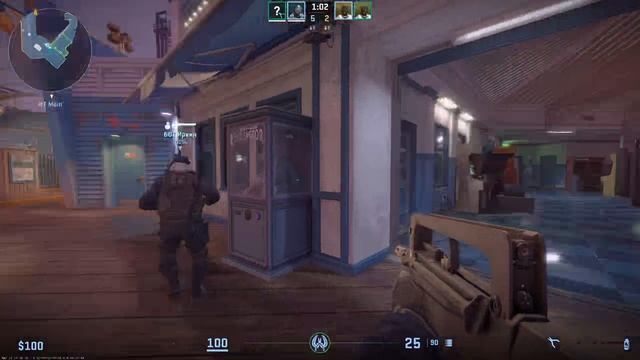 Играю в игру Counter-Strike 2 смотреть онлайн