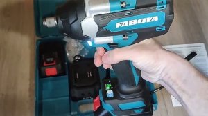Аккумуляторный гайковерт Faboya