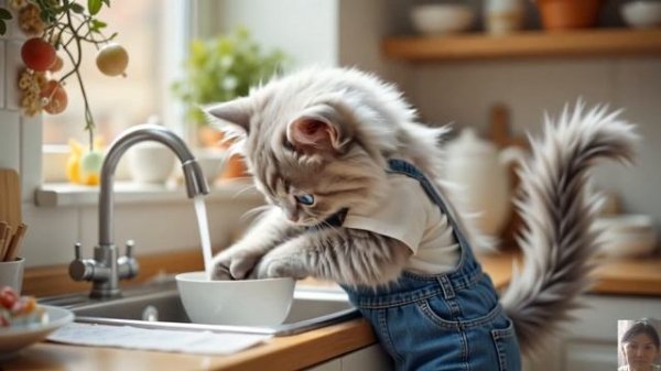 Time Flies — Treasure Every Moment. From Mama Cat