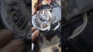 Воздуходувка не набирает обороты.