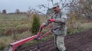 ПАШЕМ МОТОБЛОКОМ МТЗ🚜ПОРА САДИТЬ ЧЕСНОК