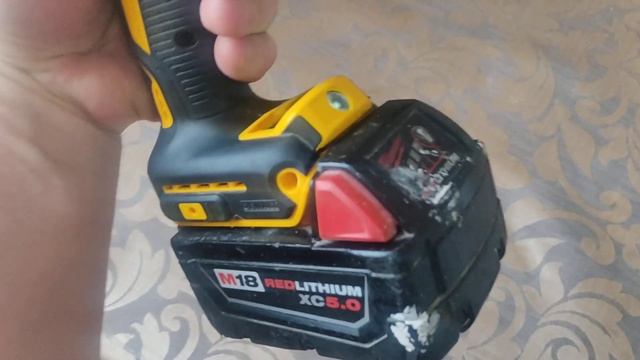 оживление шуруповёрта DeWalt Dcd791,китайским модулем.