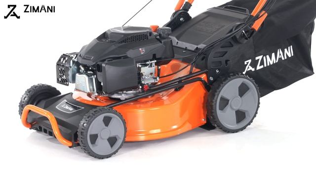 Газонокосилка бензиновая ZimAni LC548V с вариатором Quattro Blade смотреть онлайн