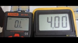 Aneng M118A - компактный мультиметр на 6000 отсчетов с автовы?