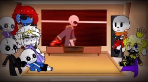 GZ!Tale react to Killer Sans Battle Animation / Реакция ГЗ!Тейл на Killer Sans Battl