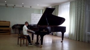 Ч.Майер Этюд Соль мажор,исп. Иван Лаптев (8 лет),преп.Большакова Р.А.