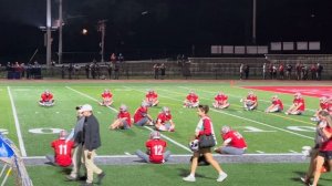 Американский футбол, играют школьные команды