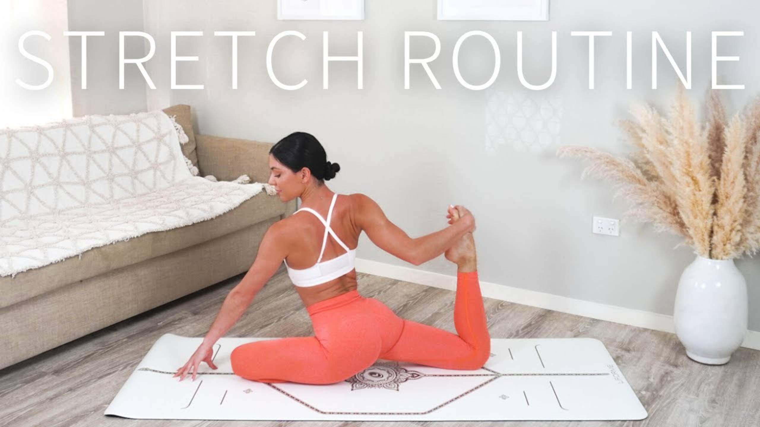 30 MIN YOGA STRETCH Feel Good Flexibility Flow - Move With Nicole смотреть онлайн