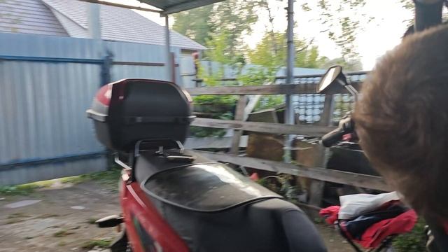 скутер ВИЗАРД Подготовка к Установке Ветрового стекла.. смотреть онлайн