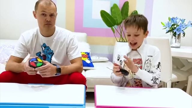 Макса и Катя Папа школа игра мяч смотреть онлайн