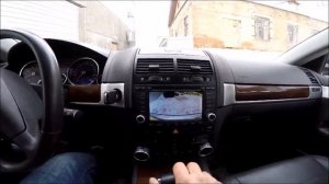Volkswagen Touareg 2007 подключение камеры заднего вида и USB к штатному головному устройству