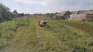 Мульчер на радиоуправлении. Воскресный отдых!! Сказоч?