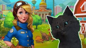 СТРОИМ СВОЙ ГОРОД Township С ГОВОРЯЩИМ СУПЕР КОТОМ ИГРА для ДЕТЕЙ Super Cat  Развивающие игры #155