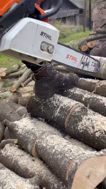 STIHL - MS 180 робота смотреть онлайн