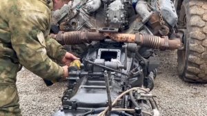 Коробка Камаз на Т-150.Часть 6. Соединение с двигателем.