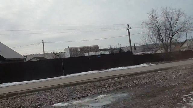 Едем по путям,  а где-то ещё снег лежит 🌨🛤