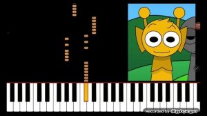 Спрунки пирамикс На пианино|про спрунки