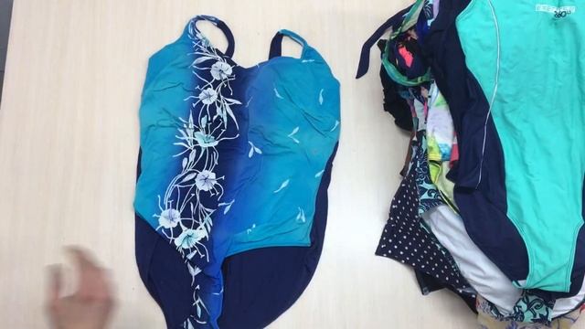 21611. Купальники суцільні. Сорт 1-й. Лот 2. Вага - 22.1 кг.