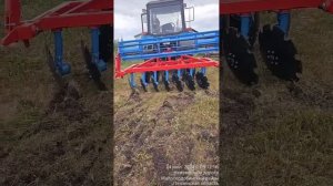 Приобрели навесной дискатор для МТЗ