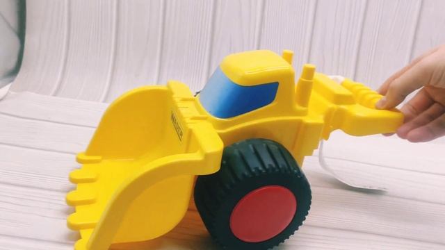 Пластикова іграшка "Бульдозер", з ручкою Wader 70400 смотреть онлайн