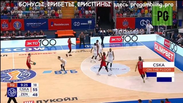 ЦСКА Зенит баскетбол прямой эфир единая лига ВТБ