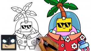 Как нарисовать ТРОПИЧЕСКОГО СПРАУТА (БЕЗ ЛИШНИХ СЛОВ)