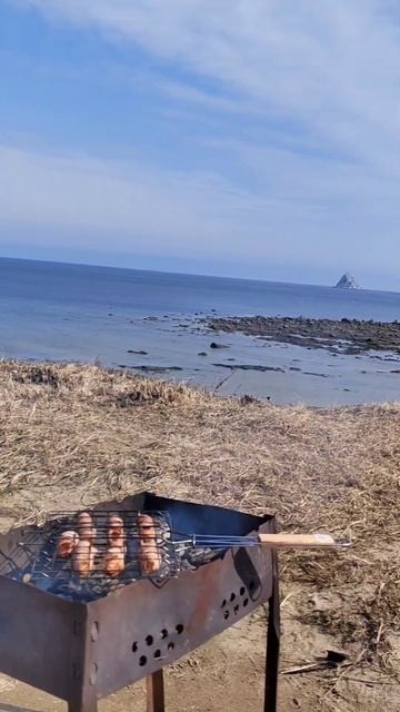 Очень сочный хот-дог 🌭 сосиска в беконе #еда #мангал #ф