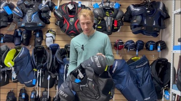 ОБЗОР ХОККЕЙНОГО НАГРУДНИКА BAUER SUPREME M5 PRO